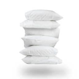 Rackhams Anti Allergy Polycotton Soft Cover Pillow Packs - Pack of 6 - thumbnail 1