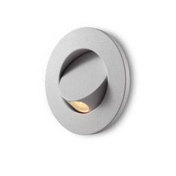 Rackhams 3 Watt LED Round White Recessed Bedside Reading Light - thumbnail 2
