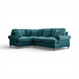 Rackhams The Bromfield Left Hand Corner Sofa - Navy - thumbnail 3
