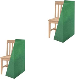 Rackhams Garden Chair Cover for Garden, Patio, Outdoor - Breathable, Waterproof and UV Resistant - Green (64x64x120cm) - Pack of 1 - thumbnail 2