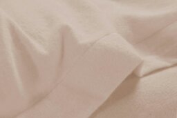 Rackhams 100% Brushed Cotton Flannellette Duvet Cover Set - Brown - Single - Duvet Cover Set - thumbnail 3