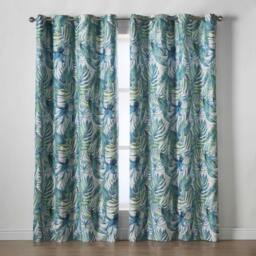 Rackhams Mala Room Darkening Ring Top Curtains - Grey - 229cm width x 229cm drop - thumbnail 5