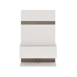 Rackhams Chelsea Bedside extension for bed in White with Oak Trim - White - Manufactured wood - 1 - thumbnail 2