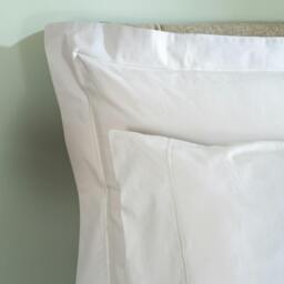 Rackhams Light Grey 600 Thread Count Egyptian Cotton Bed Sets Standard Pillowcases - Double - thumbnail 4