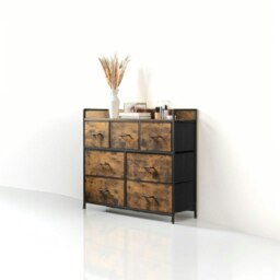Rackhams Chest of Drawers - Cabinet with 7 Fabric Drawers - thumbnail 4