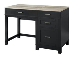 Rackhams Carver Lift Top Office Desk Black - thumbnail 1