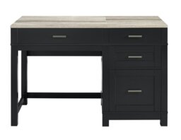 Rackhams Carver Lift Top Office Desk Black - thumbnail 5