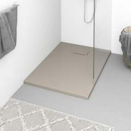 Rackhams Shower Base Tray SMC Brown 100x70 cm - thumbnail 1