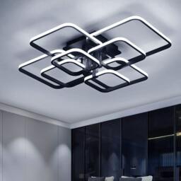 Rackhams Contemporary LED Energy-efficient Semi Flush Ceiling Light - thumbnail 2