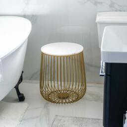 Rackhams White Marble Top Coffee Table - thumbnail 3