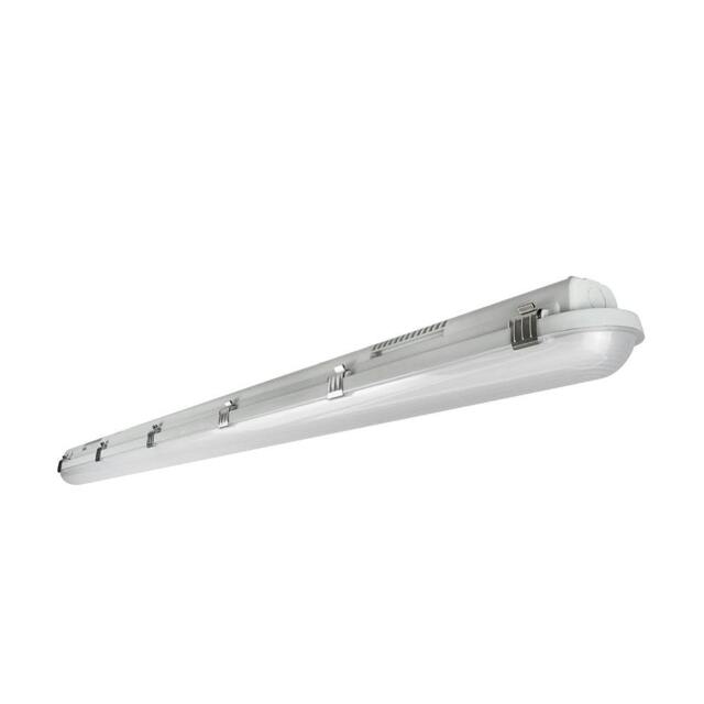 Rackhams LED Non Corrosive IP65 Batten Fitting Light 120cms 40W 4000K, 4800 Lumens Ultra Bright, Up to 20000 Hours of Operation - Pack of 4 - image 1