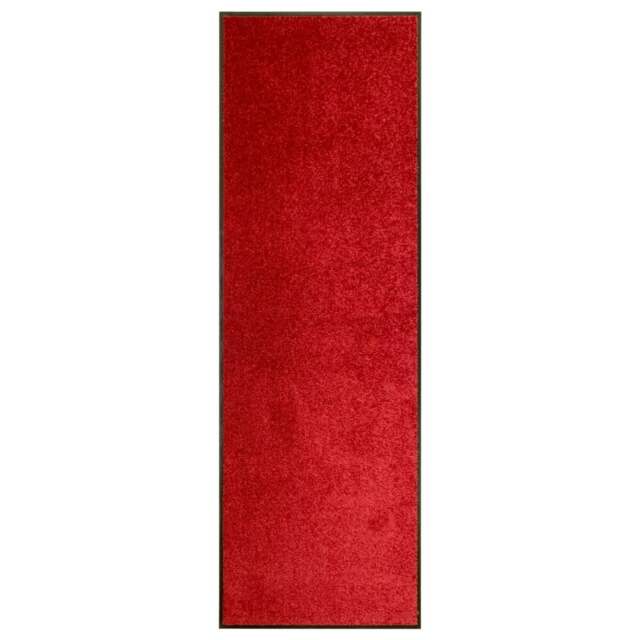 Rackhams Doormat Washable Red 60x180 cm