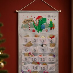 Rackhams Personalised Dinosaur Advent Calendar - Grey - thumbnail 5