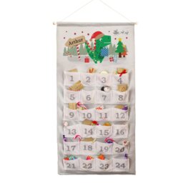 Rackhams Personalised Dinosaur Advent Calendar - Grey - thumbnail 6