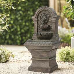 Rackhams Outdoor Fountain Solar-Powered Water Rockery Decor - thumbnail 2