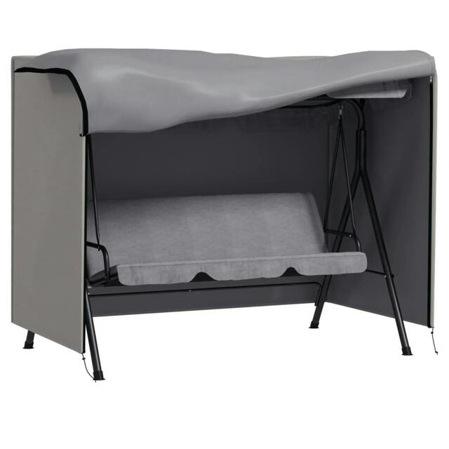 Rackhams 205 x 124cm Three-Seater Swing Chair Protective Cover Grey - image 1