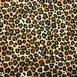 "Rackhams Jet Black Leopard Print Silhouette Lampshade with Black Fringing - Table / Floor Lamp - 25cm diameter x 25cm height (10"" x 10"")" - thumbnail 2