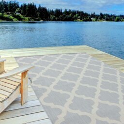 Rackhams Ecology Outdoor Rug Grey - 400g - 240X340 cm - thumbnail 6