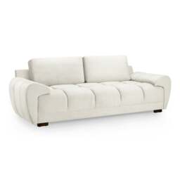 Rackhams Zura Plush Velvet Large 3 Seater Sofa - Cream, Grey or Mocha - Mocha - thumbnail 5