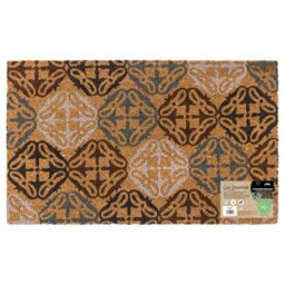 Rackhams Eco-Friendly Latex Backed Coir Entrance Doormat, 45x75cm - Tiles - thumbnail 1