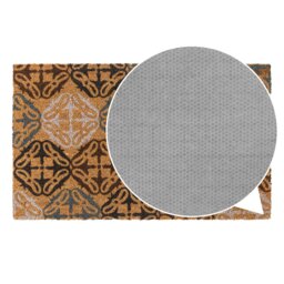 Rackhams Eco-Friendly Latex Backed Coir Entrance Doormat, 45x75cm - Tiles - thumbnail 6