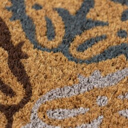 Rackhams Eco-Friendly Latex Backed Coir Entrance Doormat, 45x75cm - Tiles - thumbnail 4