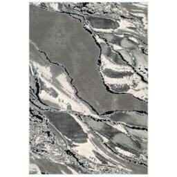 Rackhams Parma Modern Shimmer Rug - Blue - 200cm x 290cm (6.5ft x 9.5ft) - thumbnail 3