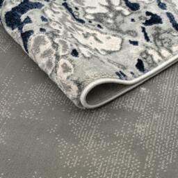 Rackhams Parma Modern Shimmer Rug - Blue - 200cm x 290cm (6.5ft x 9.5ft) - thumbnail 2