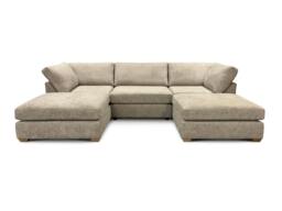 Rackhams Rayna U-Shaped Sofa - Olive - thumbnail 3