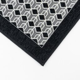 Rackhams Allure Machine Washable Entrance Doormat, 50x75cm - Black - thumbnail 3