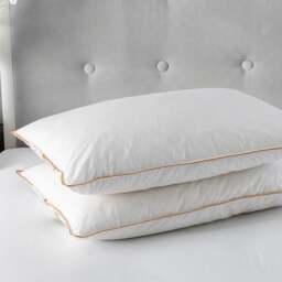 Rackhams Luxury Goose Feather And Down Pillow (Pair) - thumbnail 1