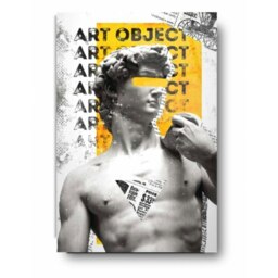 Rackhams David Glass Wall Art - 60 x 90 cm - Tempered Glass (4 mm) - thumbnail 1
