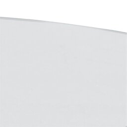 Rackhams Heaven Round Coffee Table with Glass Top and Chrome Legs - 1 - Silver - Silver - thumbnail 6