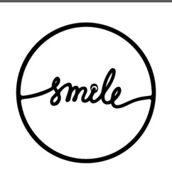 Rackhams Modern Metal Wall Art Smile Theme Home Ornament Decorative Minimalist Design Hanging Wall Sculpture, Black - Metal - Black