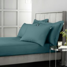 Rackhams 400 Thread Count Cotton Sateen Oxford Pillowcase Pair - 50x75cm (x2) - thumbnail 4