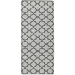 Rackhams Moroccan Grey Washable Mat and Runner - 50X75 cm - thumbnail 4