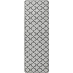 Rackhams Moroccan Grey Washable Mat and Runner - 50X75 cm - thumbnail 2