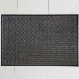 Rackhams Indoor/Outdoor Entrance Mat – Absorbent Heavy Duty  Non-Slip Rubber Back – Dark Grey – Multiple Sizes - 60 x 90cm - thumbnail 4