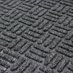 Rackhams Indoor/Outdoor Entrance Mat – Absorbent Heavy Duty  Non-Slip Rubber Back – Dark Grey – Multiple Sizes - 60 x 90cm - thumbnail 6