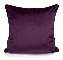 Rackhams Luxury Plain Matte Velvet Cushion - 56cm x 56cm - Teal - thumbnail 2