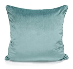Rackhams Luxury Plain Matte Velvet Cushion - 56cm x 56cm - Teal