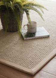 Rackhams Sisal & Wool Cream Rug – Flat-Weave - 160X230 cm - thumbnail 6