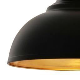 Rackhams Maris Matte Black Easy-Fit Pendant - thumbnail 3