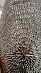 Rackhams Caitlin Silver Oval Ceramic Table Lamp With White Shade - thumbnail 3