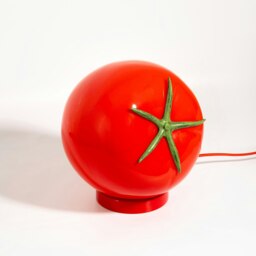 Rackhams Tomato Lamp - Pendant or Table Lamp - thumbnail 1