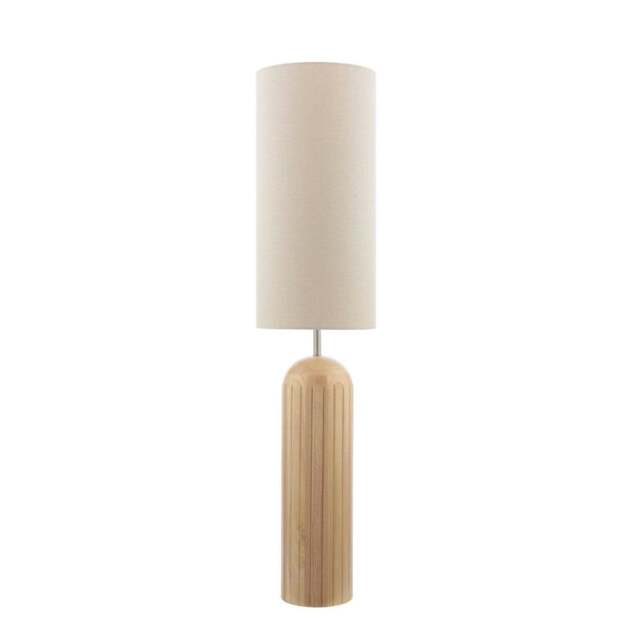 Rackhams Tova Wooden Floor Lamp - image 1