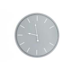 Rackhams Karlsson Wall Clock - Grey - 4cm x 49cm - Grey - 100% Mixed - thumbnail 1