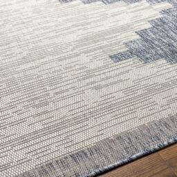 Rackhams Eagean-Global Blue Grey Taupe Off-White In- & Outdoor Rug - 160 - thumbnail 4