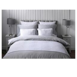 Rackhams Crompton Quilted Bed Runner - White - 220cm x 70cm - White - 60% Cotton/40% Polyester