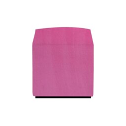 Rackhams Ben Square Stool - Fuchsia Pink - Pack of 2 - Fuchsia Pink